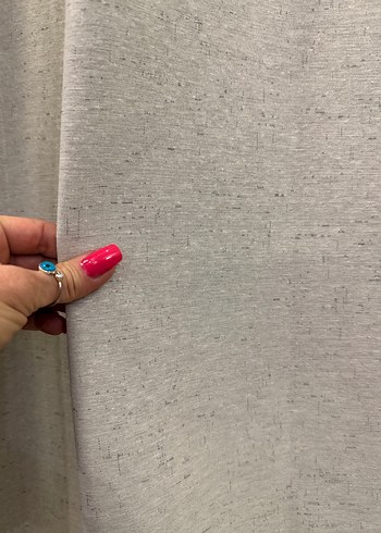 SIFIR ÇİFT KANAT YENİ SEZON  KETEN FON PERDE - Görsel 3