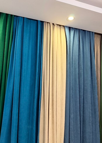 SIFIR ÇİFT KANAT YENİ SEZON ADA SOFT FON PERDE - Görsel 2