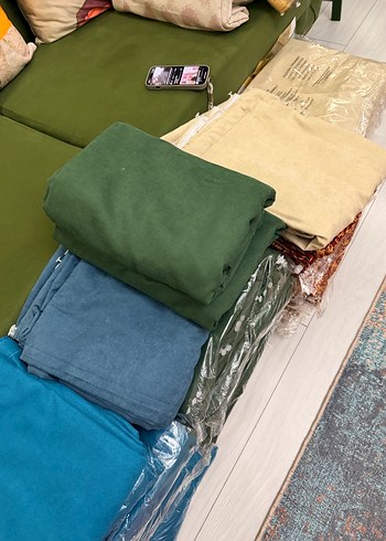 SIFIR ÇİFT KANAT YENİ SEZON ADA SOFT FON PERDE - Görsel 5