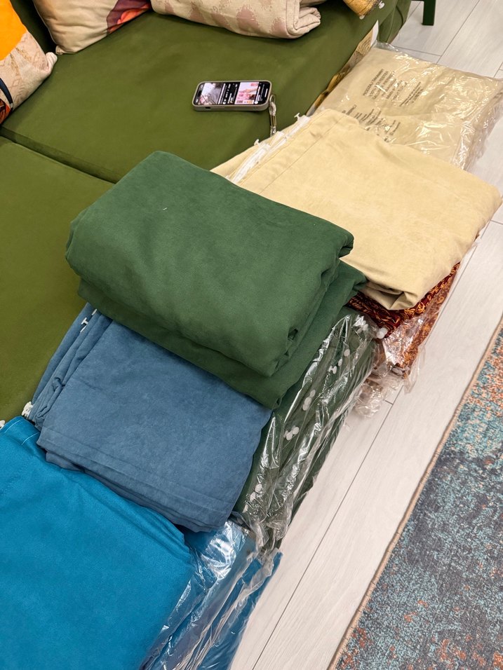 SIFIR ÇİFT KANAT YENİ SEZON ADA SOFT FON PERDE - Görsel 5