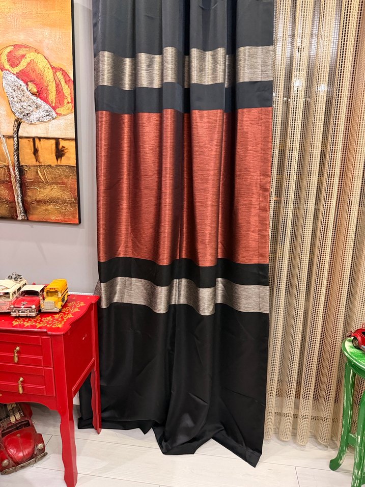 SIFIR ÇİFT KANAT PANO FON PERDE - Görsel 2