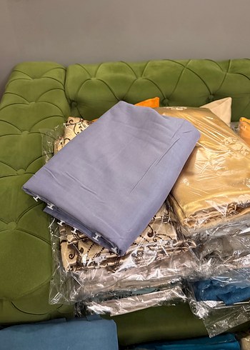 SIFIR LİLA ÇİFT KANAT FON PERDE - Görsel 2