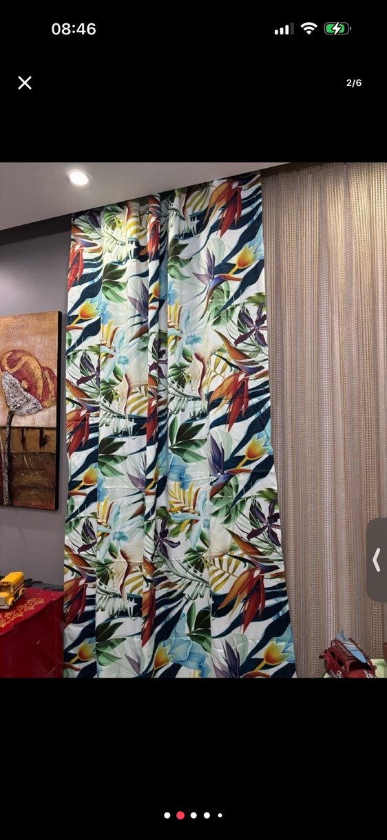 SIFIR ÇİFT KANAT YENİ SEZON FON PERDE - Görsel 2