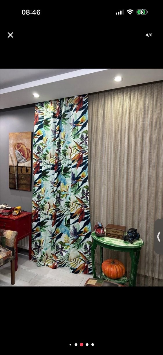 SIFIR ÇİFT KANAT YENİ SEZON FON PERDE - Görsel 4