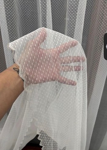 SIFIR YENİ SEZON PUANTİYELİ TÜL - Görsel 6