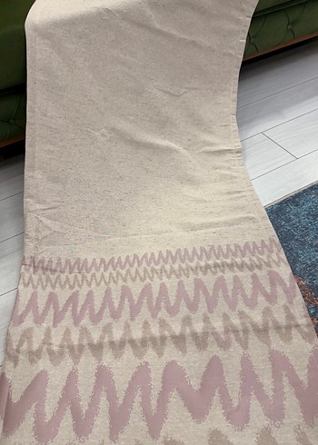 SIFIR ÇİFT KANAT YENİ SEZON KETEN FON PERDE - Görsel 2