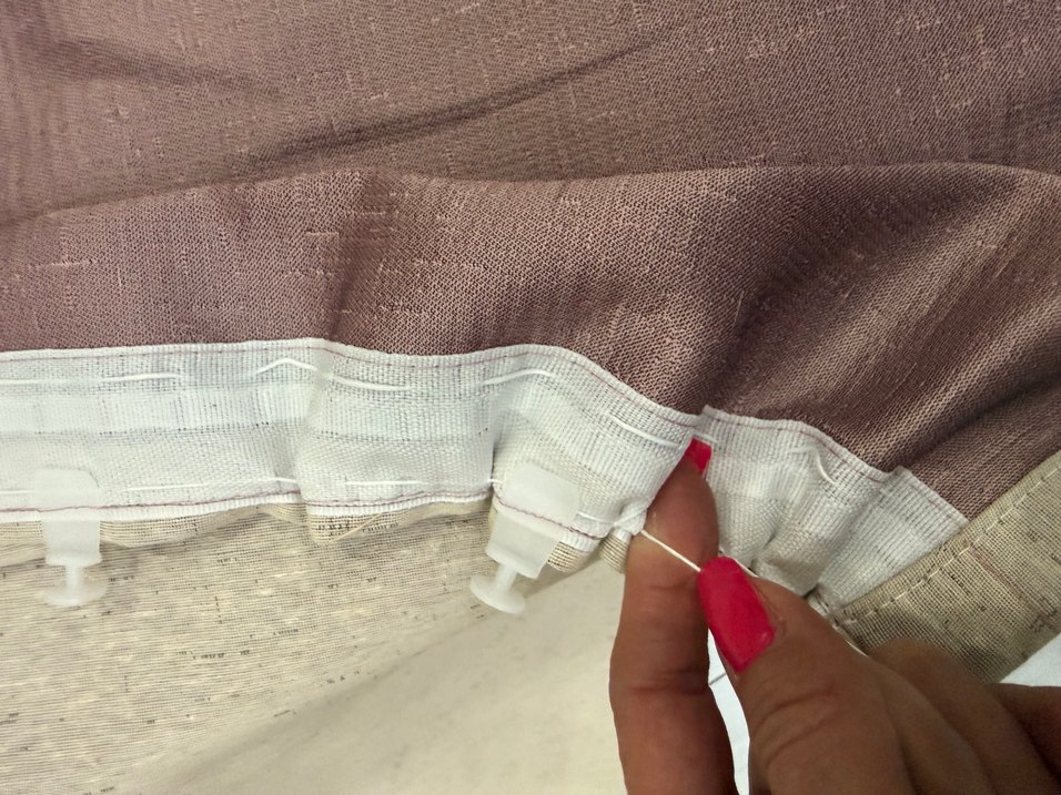 SIFIR ÇİFT KANAT YENİ SEZON KETEN FON PERDE - Görsel 4