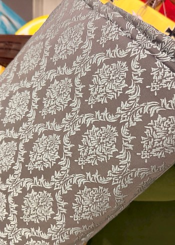 SIFIR DAMAKS MODEL CİFT KANAT FON PERDE - Görsel 6