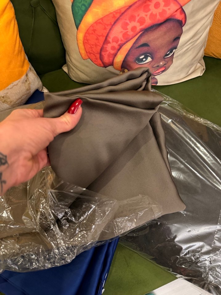 SIFIR ÇİFT KANAT VİZON IŞIK GEÇİRMEZ FON PERDE - Görsel 3