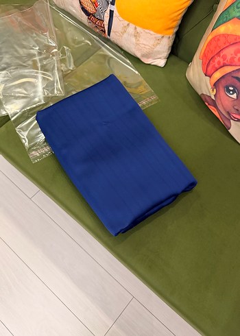 SIFIR ÇİFT KANAT MAVİ IŞIK GEÇİRMEZ FON PERDE - Görsel 2