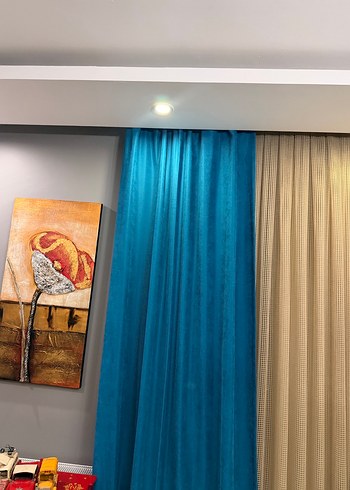 SIFIR ÇİFT KANAT YENİ SEZON FON PERDE - Görsel 4