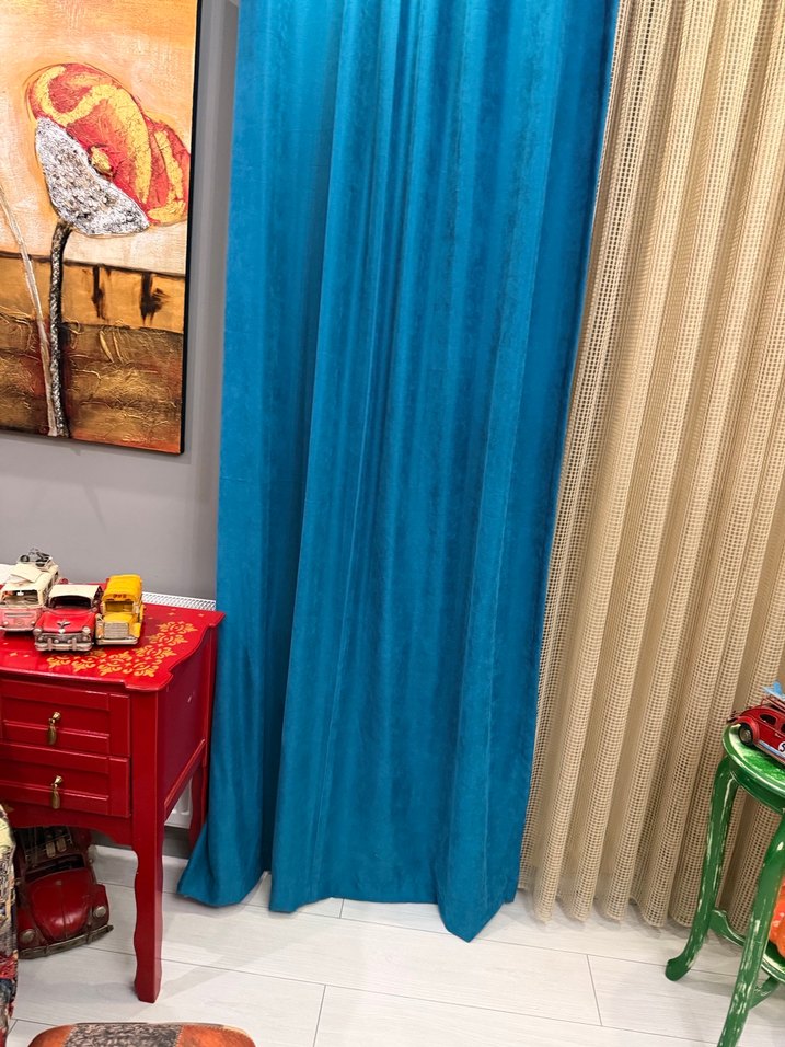 SIFIR ÇİFT KANAT YENİ SEZON FON PERDE - Görsel 5