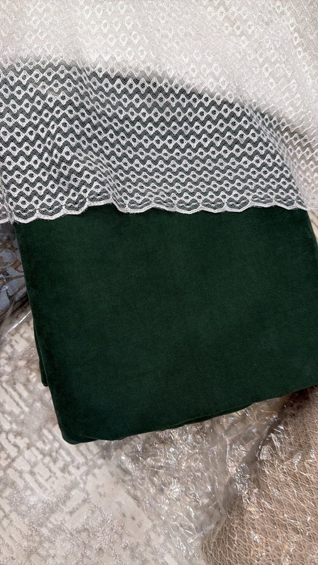 SIFIR ÇİFT KANAT YEŞİL ADA FON PERDE - Görsel 2