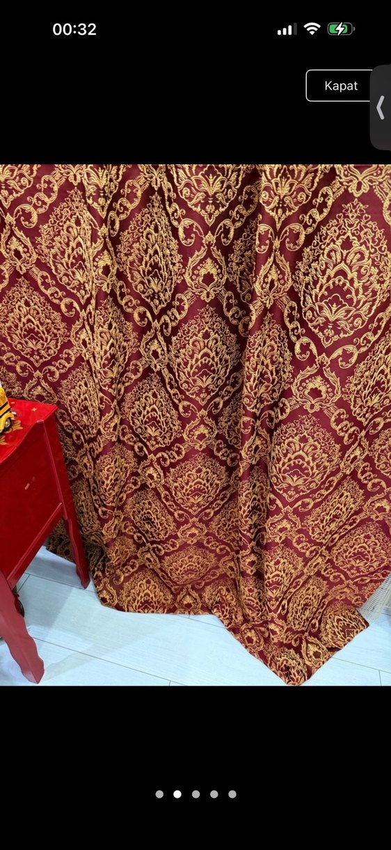 SIFIR ÇİFT KANAT YENİ SEZON FON PERDE - Görsel 2