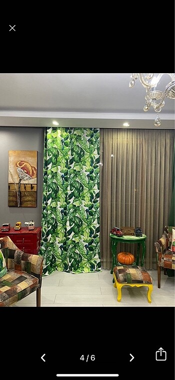 Beden çeşitli Renk SIFIR TEK KANAT YENİ SEZON FON PERDE