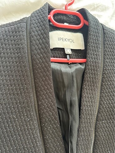 s Beden siyah Renk İpekyol tarz blazer