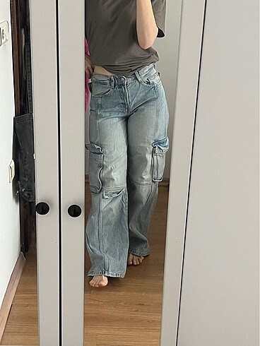 Zara Zara Orta Bel Jean
