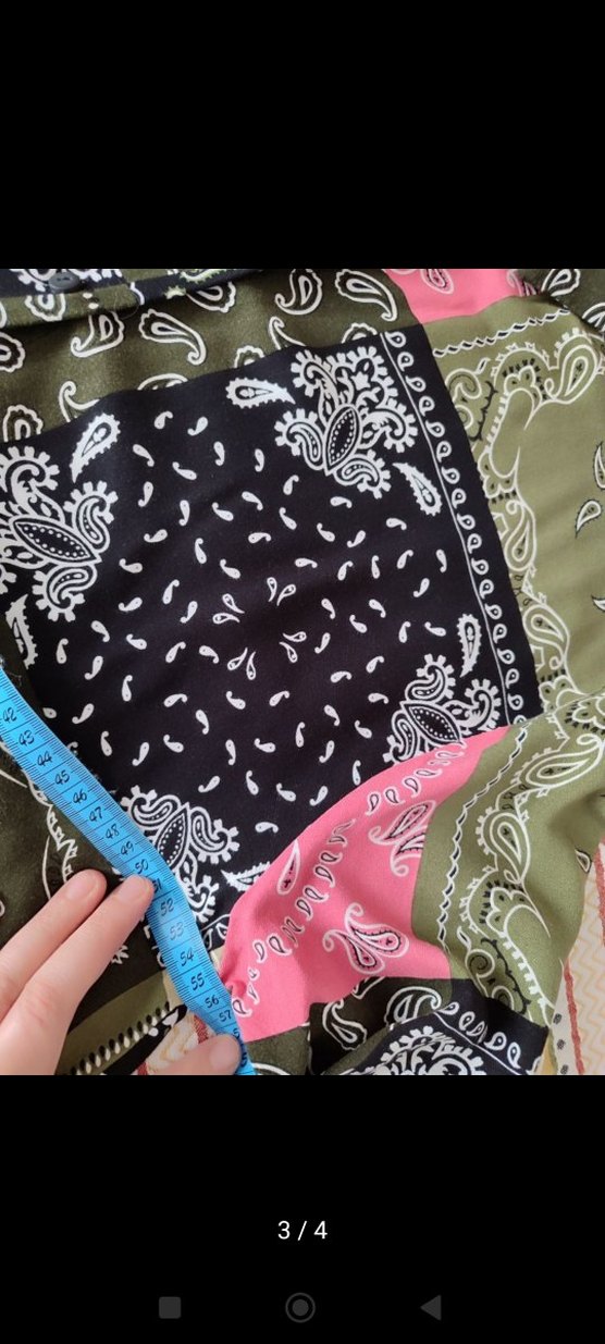 Bohem Çok Renkli Uzun Kollu Gömlek - Görsel 3