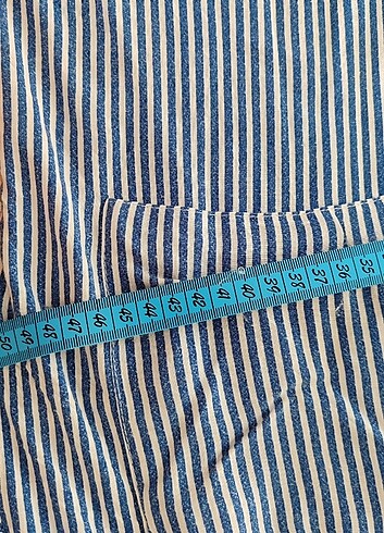 Çizgili kadın gömlek - Görsel 5