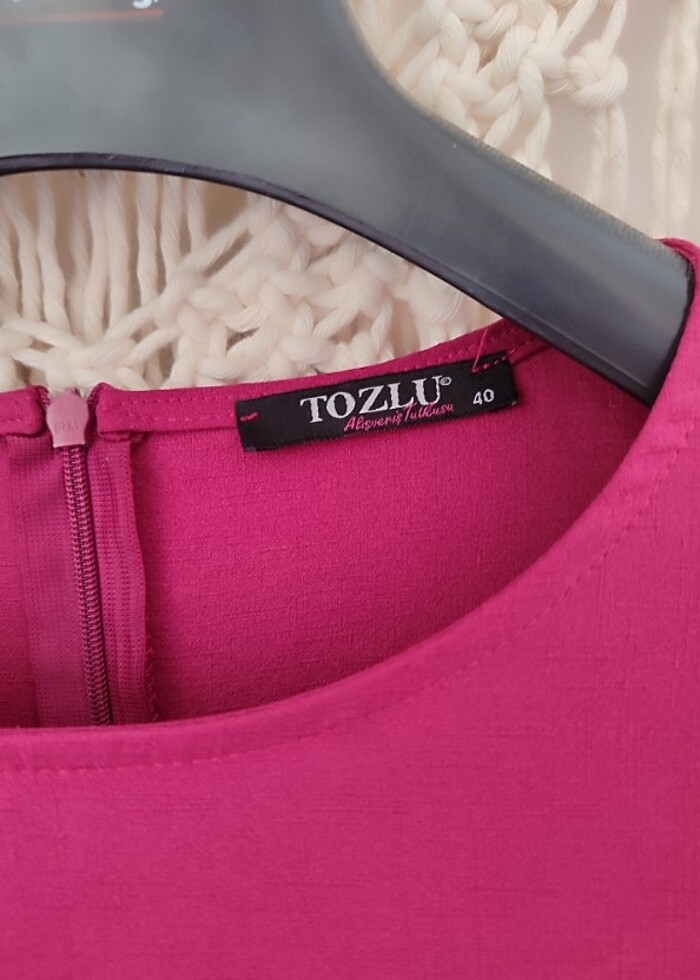 Yarasa kol pembe tunik - Görsel 2