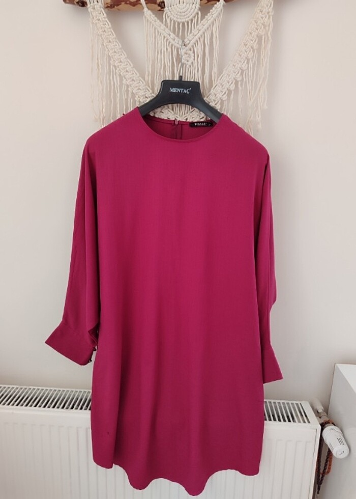 Yarasa kol pembe tunik - Görsel 3