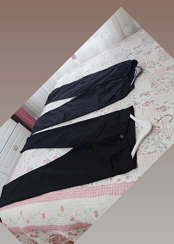 Siyah Kemerli Erkek Denim Pantolon - Görsel 2