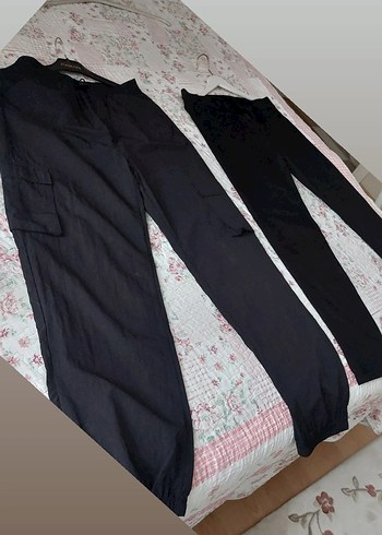 Siyah Kemerli Erkek Denim Pantolon - Görsel 3