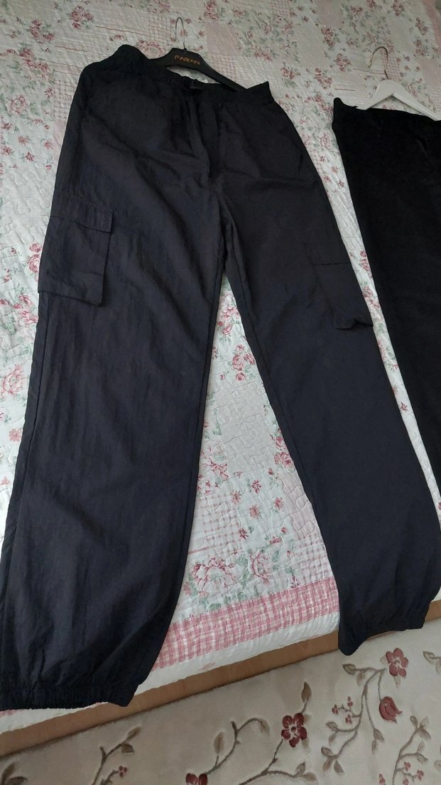 Siyah Kemerli Erkek Denim Pantolon - Görsel 4