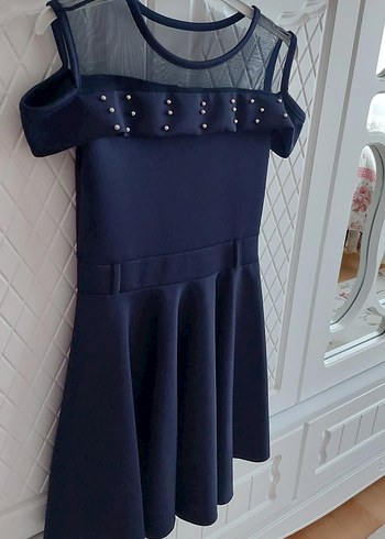 kız çocuk elbise çok şık - Görsel 3