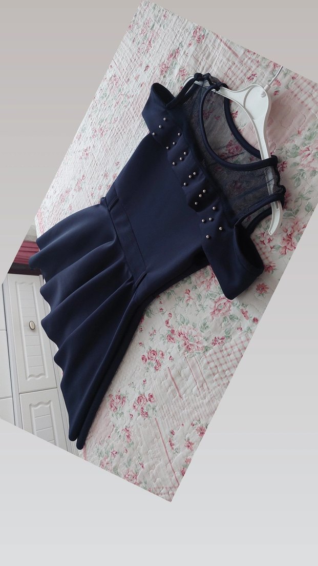 kız çocuk elbise çok şık - Görsel 4