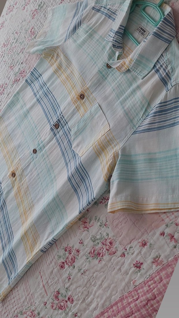 Pamuklu Çok Renkli Kısa Kollu Gömlek - Görsel 3