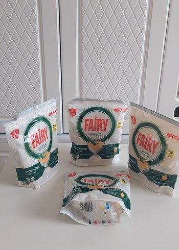 Fairy Orijinal Bulaşık Tableti, 36'lı Beyaz - Görsel 2