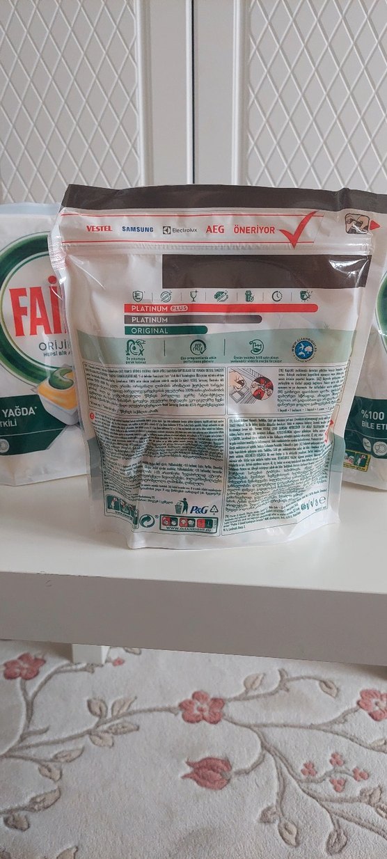 Fairy Orijinal Bulaşık Tableti, 36'lı Beyaz - Görsel 4