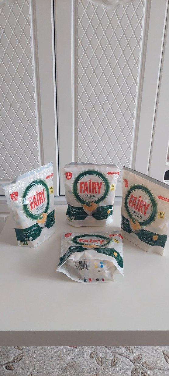 Fairy Orijinal Bulaşık Tableti, 36'lı Beyaz - Görsel 2