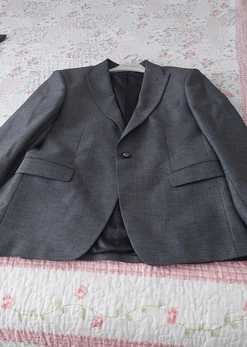 Gri Modern Klasik Erkek Ceket ve Yelek Takımı - Görsel 4