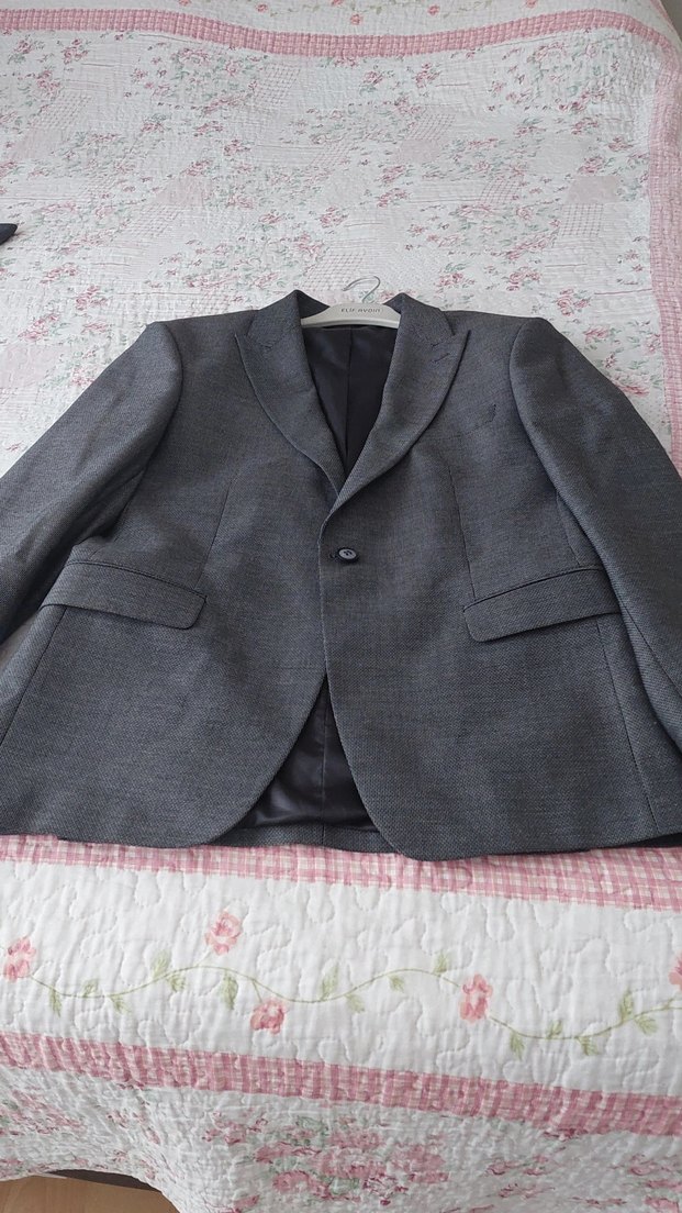 Gri Modern Klasik Erkek Ceket ve Yelek Takımı - Görsel 4