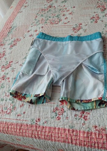 Erkek Çocuk Pastel Renkli Palmiye Desenli Mayo - Görsel 5