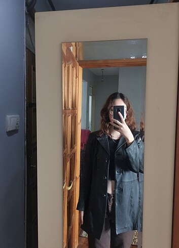Bershka Blazer deri ceket