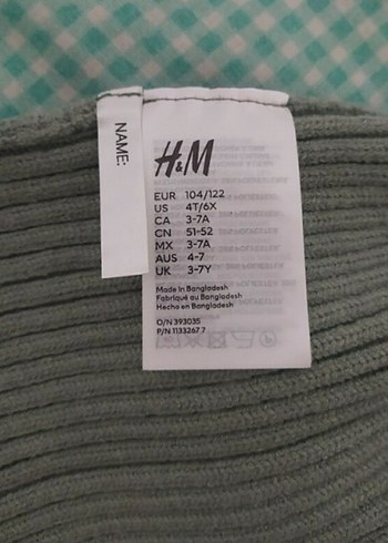 H&M H&M Örgü Yün Kadın Bere