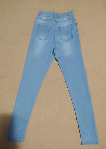 27 Beden mavi Renk Kadın Denim Pantolon