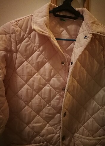 Benetton Benetton kapitone 10-11 yaş kz çocuk mont