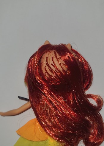 Beden Renkli Saçlı Çok Renkli Bebek