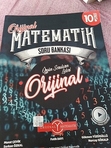 10. Sınıf orijinal yayınları matematik soru bankası