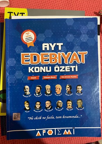 AYT Edebiyat Konu Özeti Kitabı