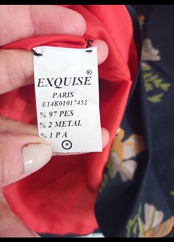 m Beden PARIS PES KUMAS ELBISE 38 BEDEN