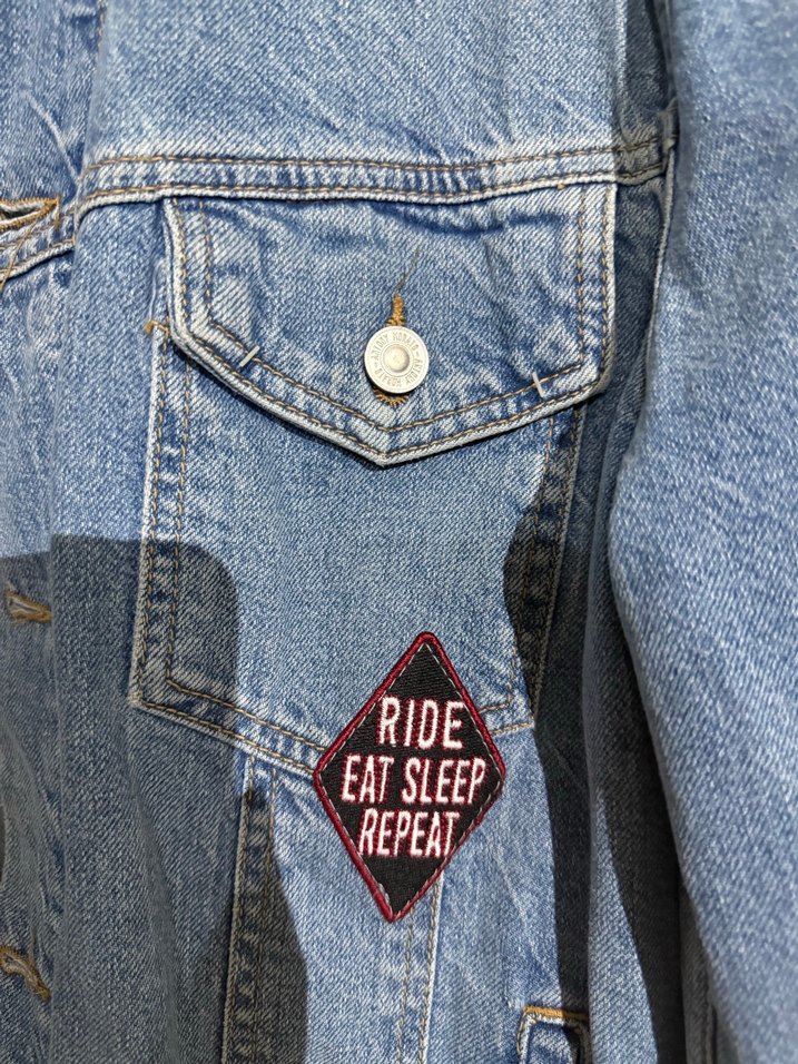 Kadın kot ceket - Görsel 2