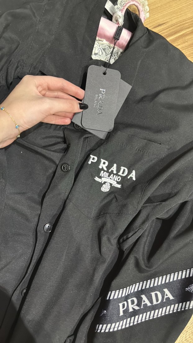 prada kadın gömlek - Görsel 2