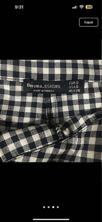 Bershka bershka şort