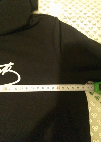 Uzun Kollu Siyah Kapüşonlu erkek çocuk Sweatshirt - Görsel 5