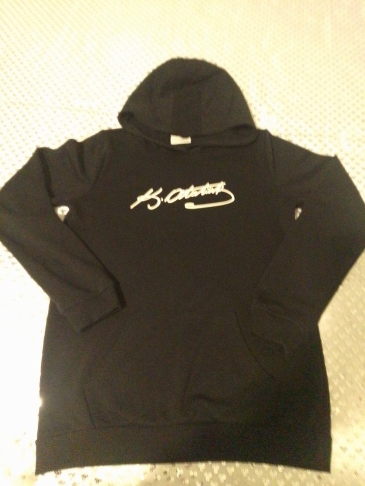 Uzun Kollu Siyah Kapüşonlu erkek çocuk Sweatshirt - Görsel 2